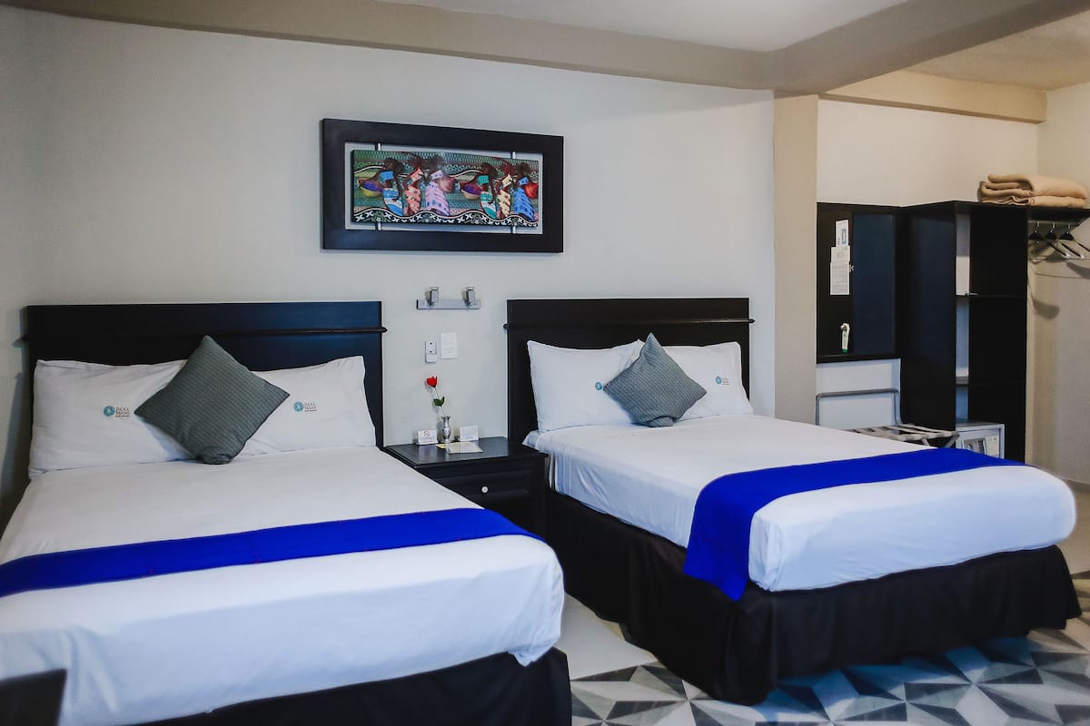 In-room safe, desk, iron/ironing board