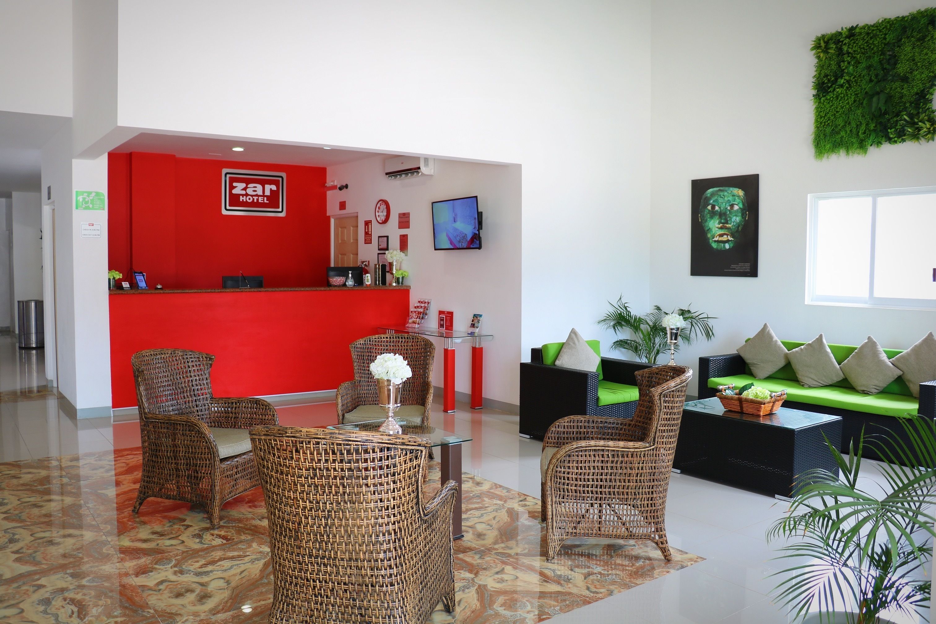 check-in/check-out kiosk