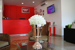 Mostrador para check-in y check-out