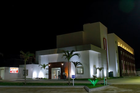 Front of property - evening/night