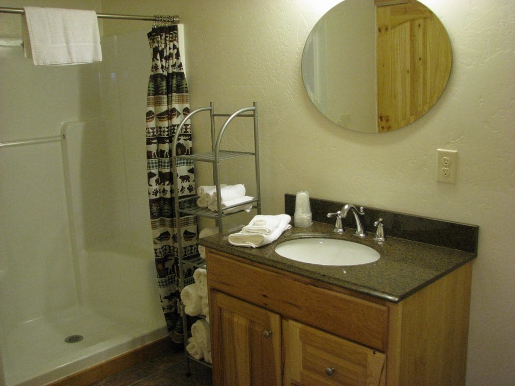 Ferienhütte, 1 Schlafzimmer | Badezimmer | Dusche, kostenlose Toilettenartikel, Haartrockner, Handtücher