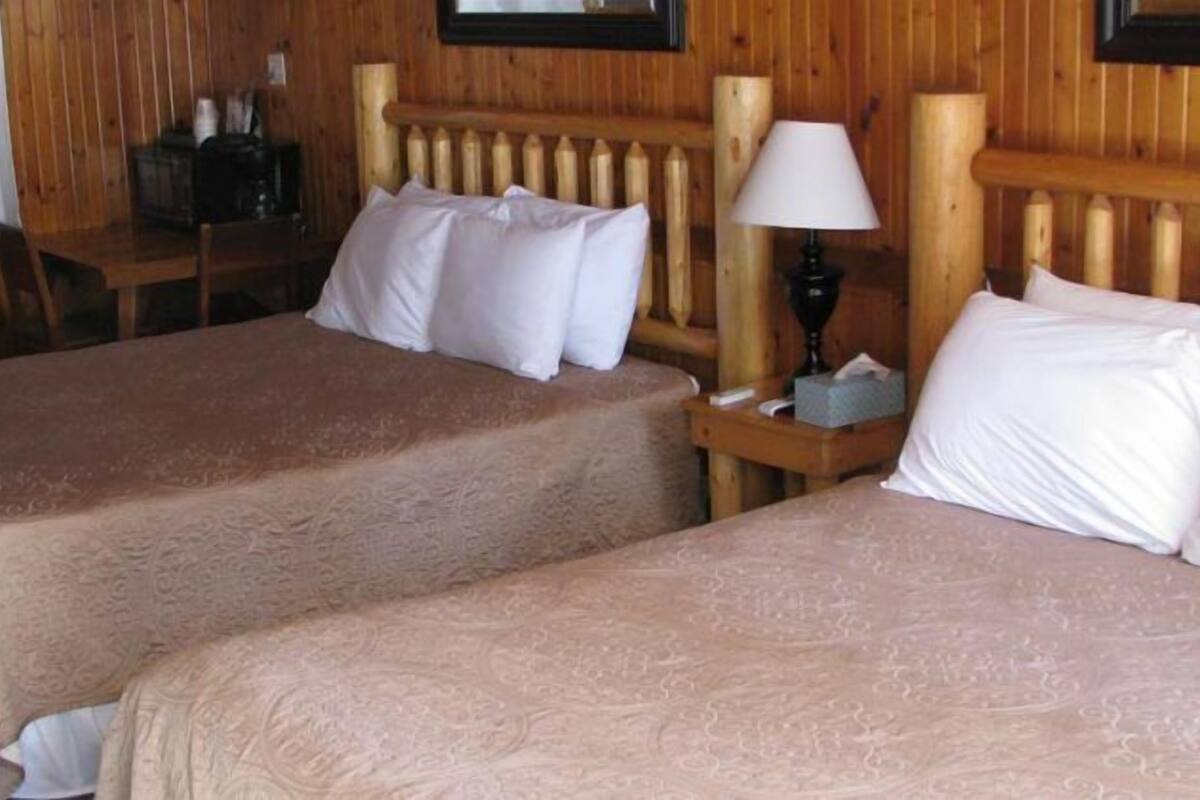 Room 8, 2 Queen Beds | Desk, WiFi (free), individually decorated, individually furnished