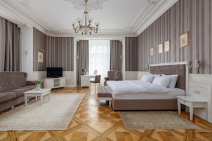 Luxury Room | Minibar, in-room safe, individually furnished, desk