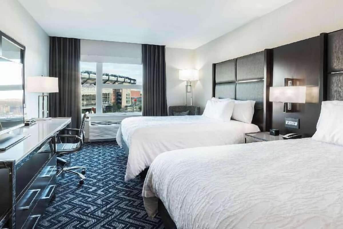 In-room safe, desk, blackout drapes, iron/ironing board