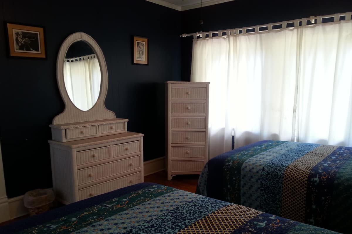 The Seaside Room | 1 bedroom, premium bedding, desk, iron/ironing board