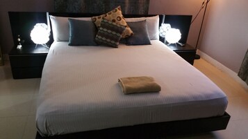 2 habitaciones y sábanas de algodón egipcio 