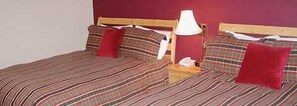 Standard Room, 2 Queen Beds | Desk, iron/ironing board, WiFi - Castle Mountain Ski Lodge - Hostel (Castle Mountain Resort)