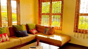 家庭小屋, 2 間臥室, 廚房, 湖景 | 客廳 | 智慧型電視、地暖系統