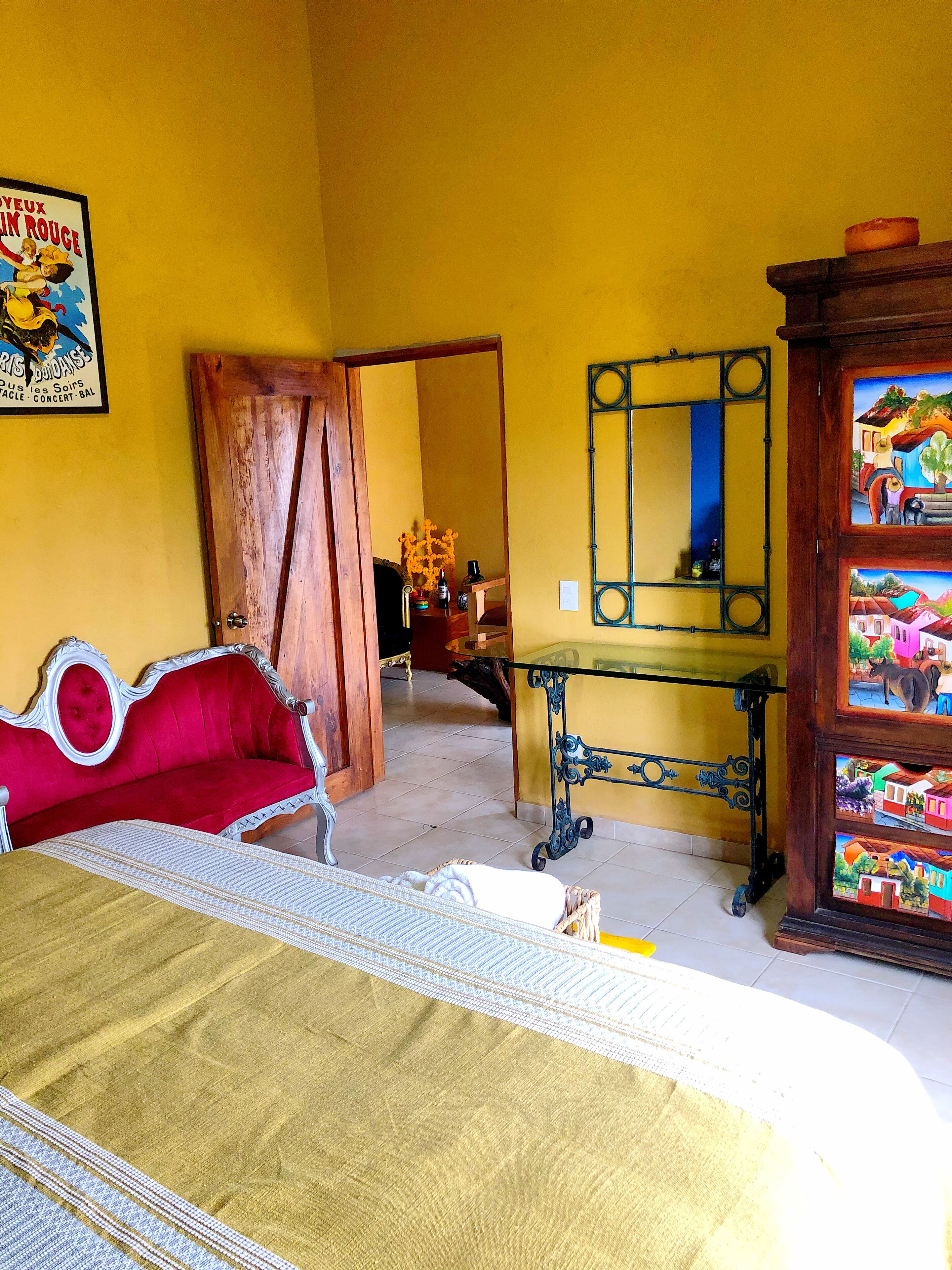 romantic cabin, 1 king bed, terrace, partial lake view (maria luisa) | 1 bedroom, premium bedding, down duvets, pillow-top beds