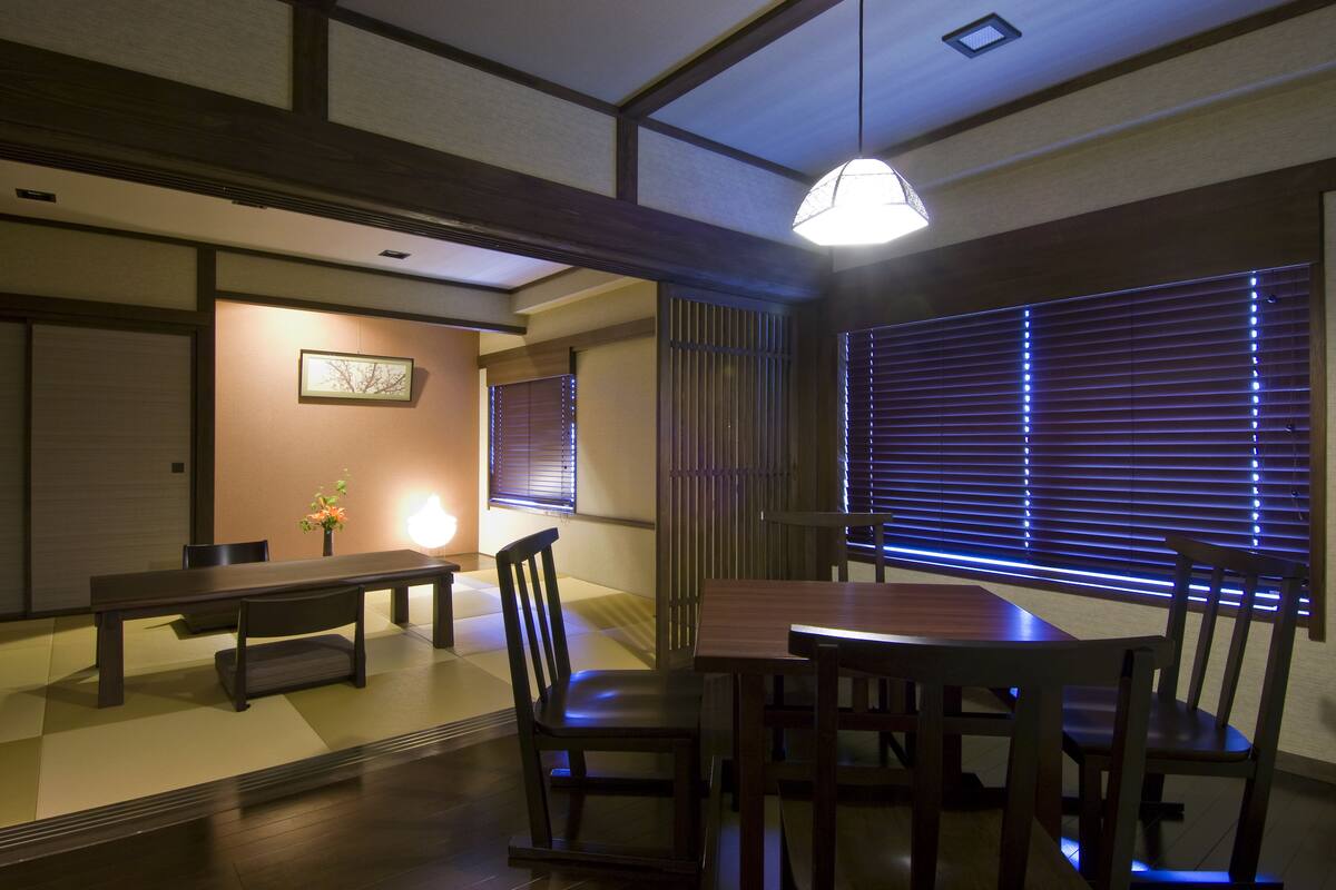 傳統套房, 非吸煙房 (Futon Bed & Shared Hot Spring Access) | 迷你吧、房內夾萬、床單