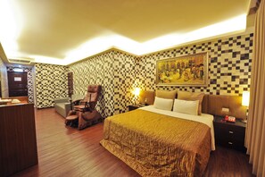 スーペリア ダブルルーム | ミニバー (無料)、デスク、遮光カーテン、可動式ベッド