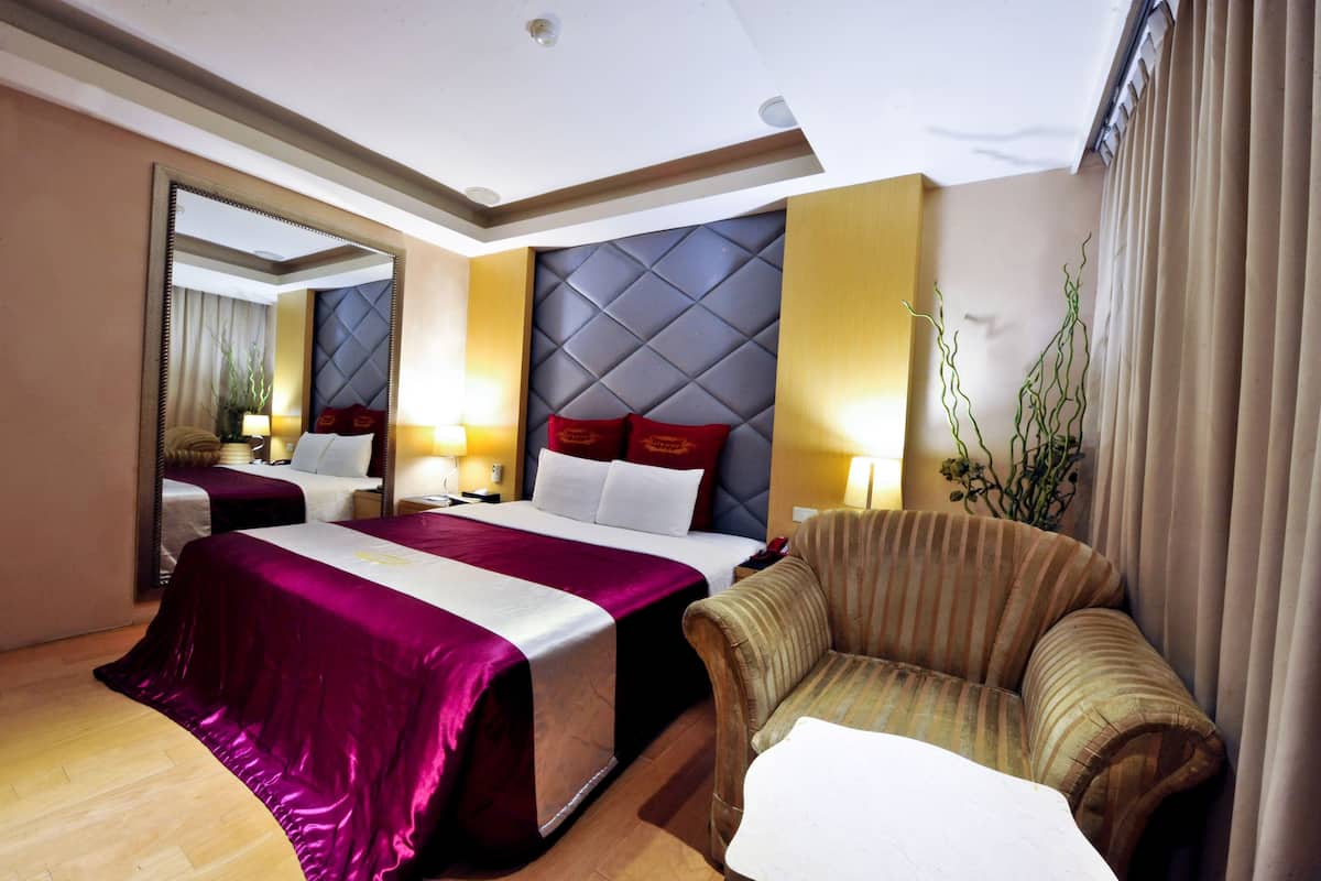 Standard Double Room | Free minibar, desk, blackout drapes, rollaway beds
