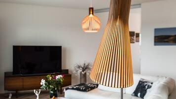 Penthouse Design Apartment | Living room | Flat-screen TV