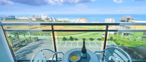 Vue sur la plage/l’océan