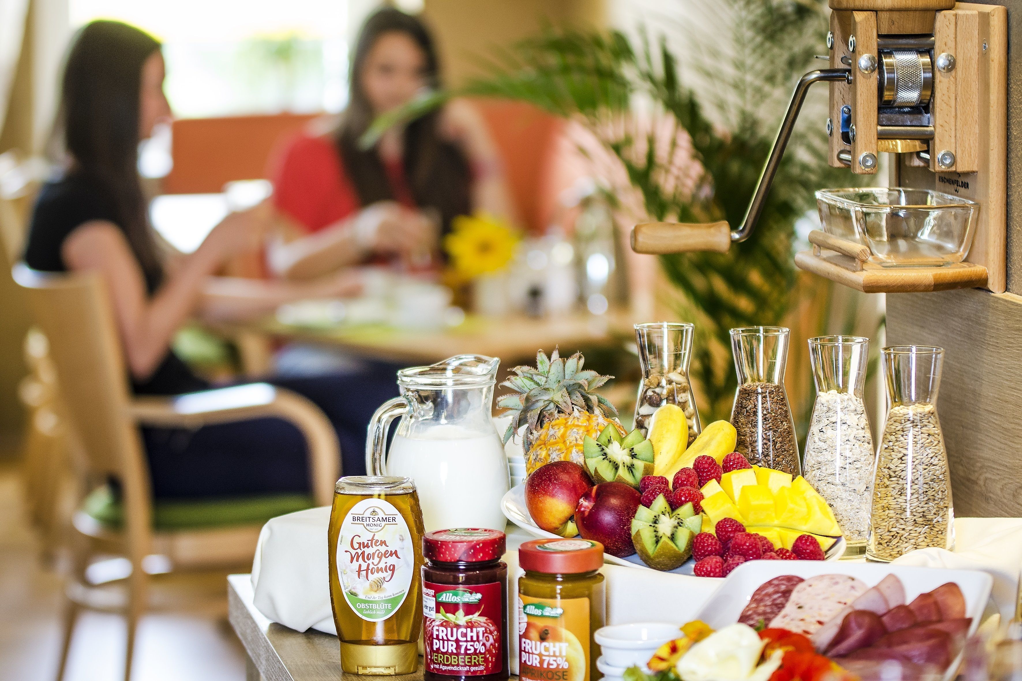 Daily buffet breakfast (EUR 12 per person)