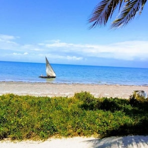 Vista a la playa o al mar