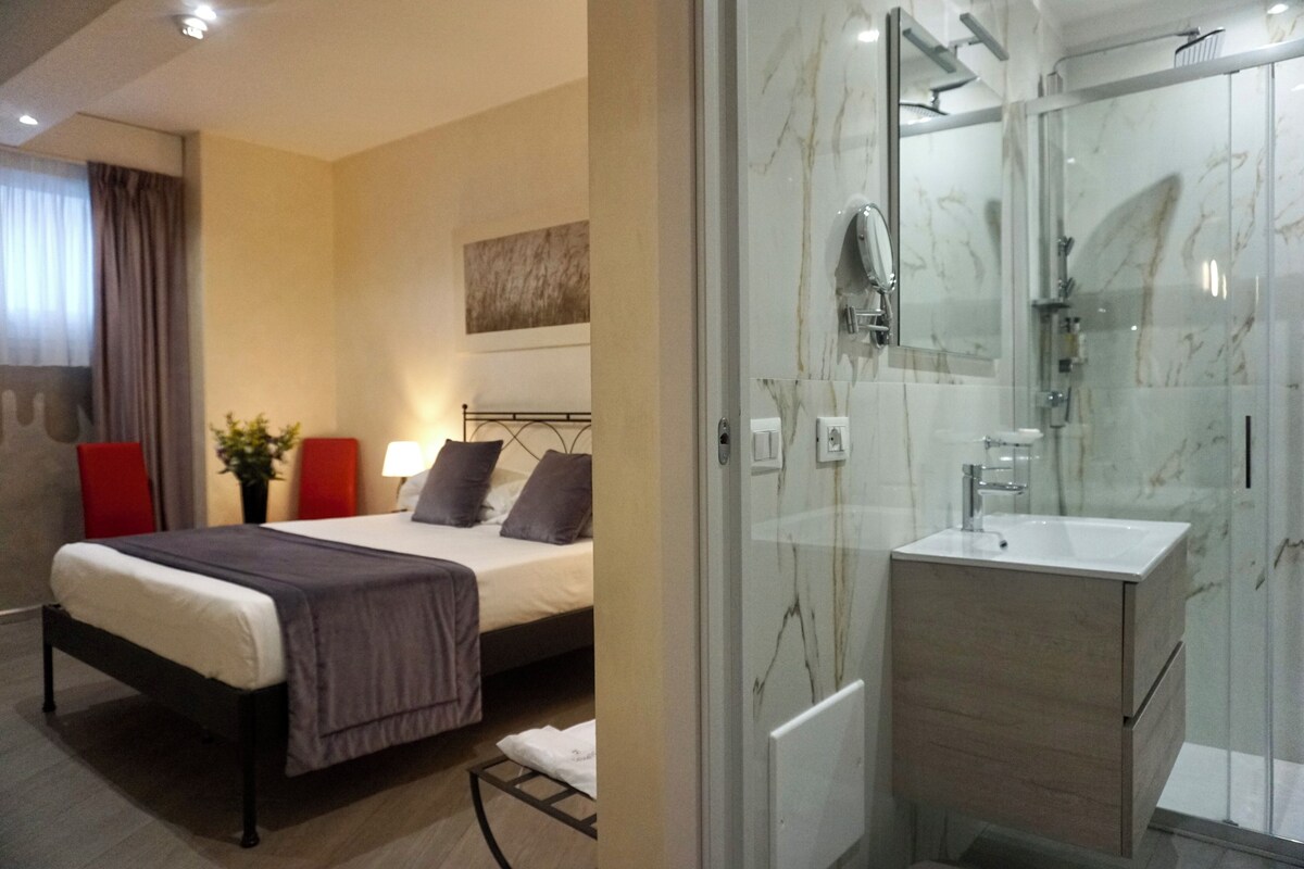 Standard Double Room | Premium bedding, minibar, in-room safe, iron/ironing board (on request)