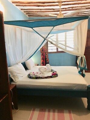 Family Room, 2 Bedrooms, Ocean View - Simba Beach Zanzibar (Kiwengwa)