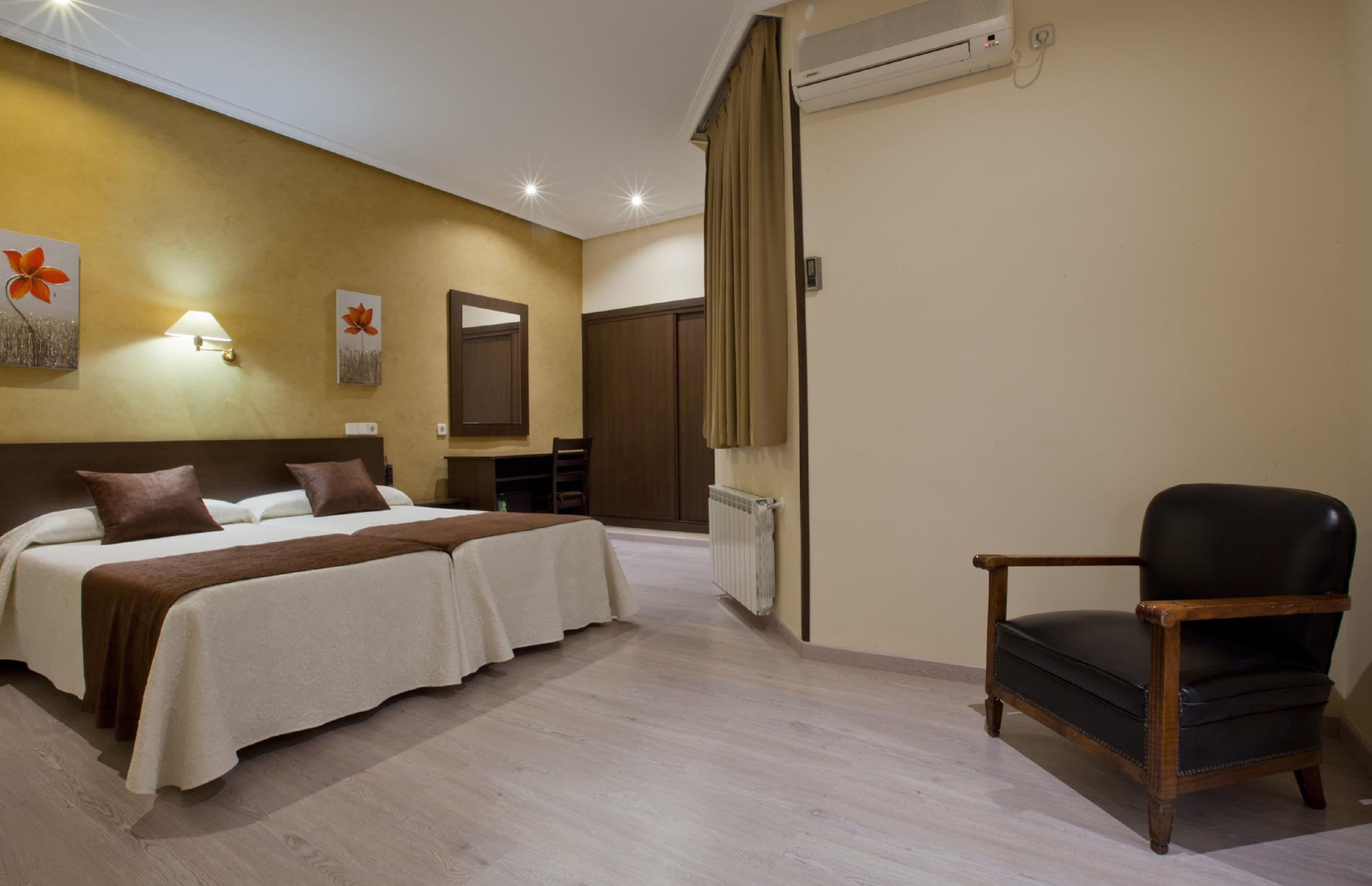 standard double room | in-room safe, desk, blackout curtains, free cots/infant beds