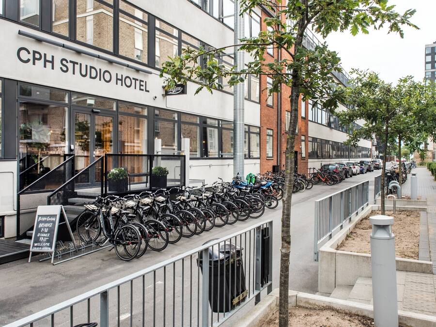 Fassade der Unterkunft