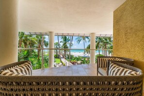 Luxury Condo, Multiple Beds, Courtyard View (Hyatt - 310) | Terrace/patio - The Residences on Siesta Key within Hyatt Residence Club (Siesta Key)