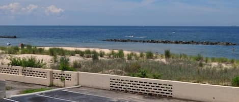 Private beach, white sand