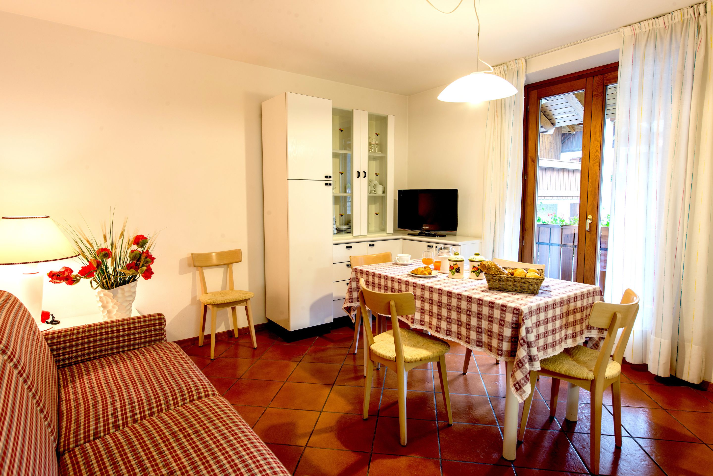 Appartement, 1 slaapkamer | Woonruimte | Een televisie