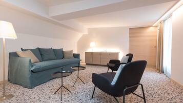 Exclusive-Suite, Balkon | Wohnbereich