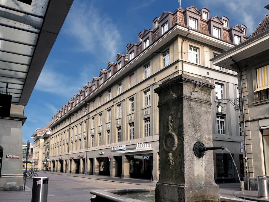 Façade de l’hébergement