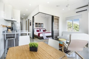 Apartment, 2 Bedrooms | Private kitchenette | Full-size fridge