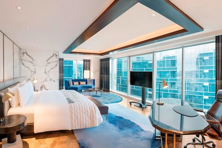 Biancheria da letto di alta qualità, minibar, una cassaforte in camera