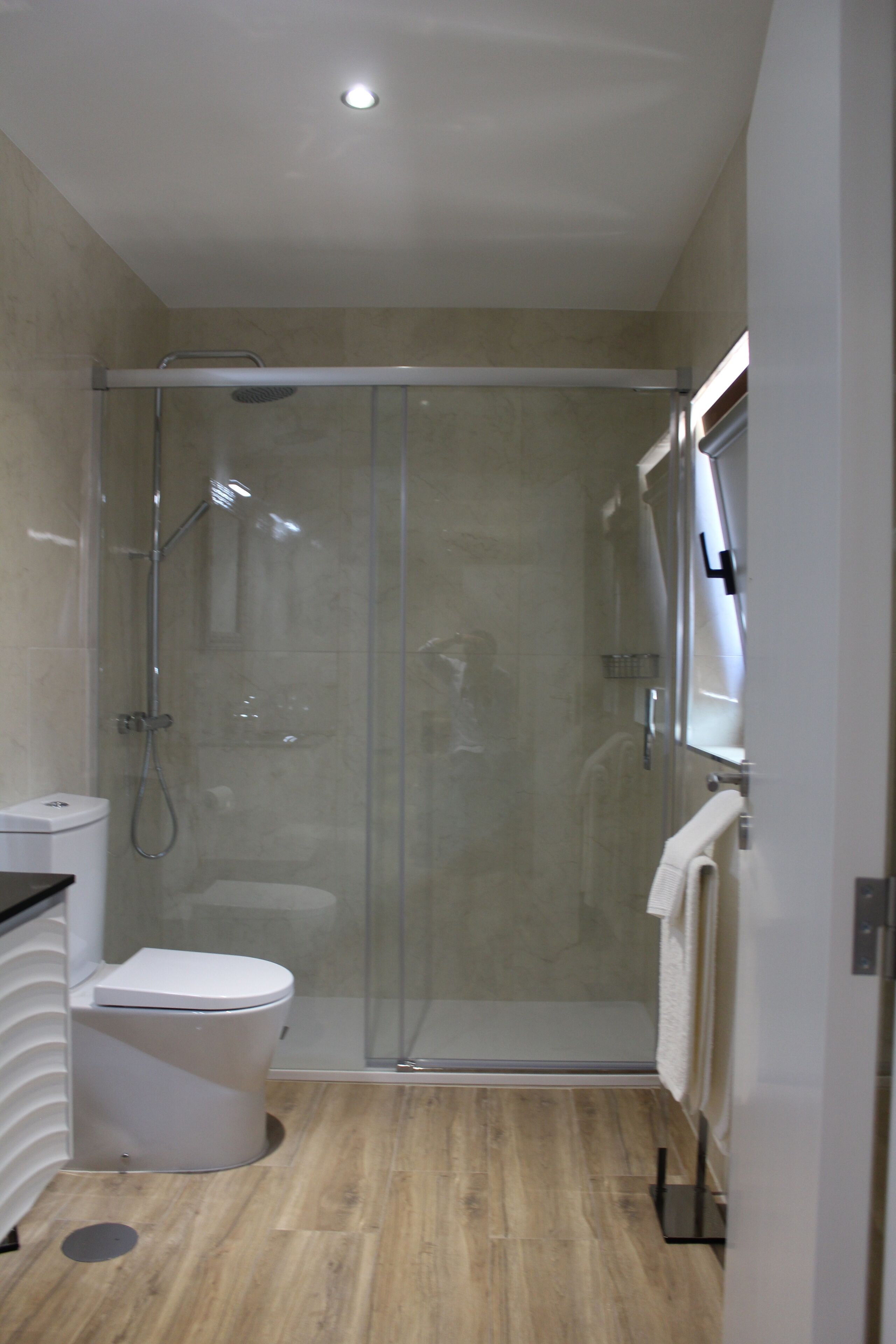 family house, 2 bedrooms, garden view, garden area | bathroom | free toiletries, hair dryer, bathrobes, bidet