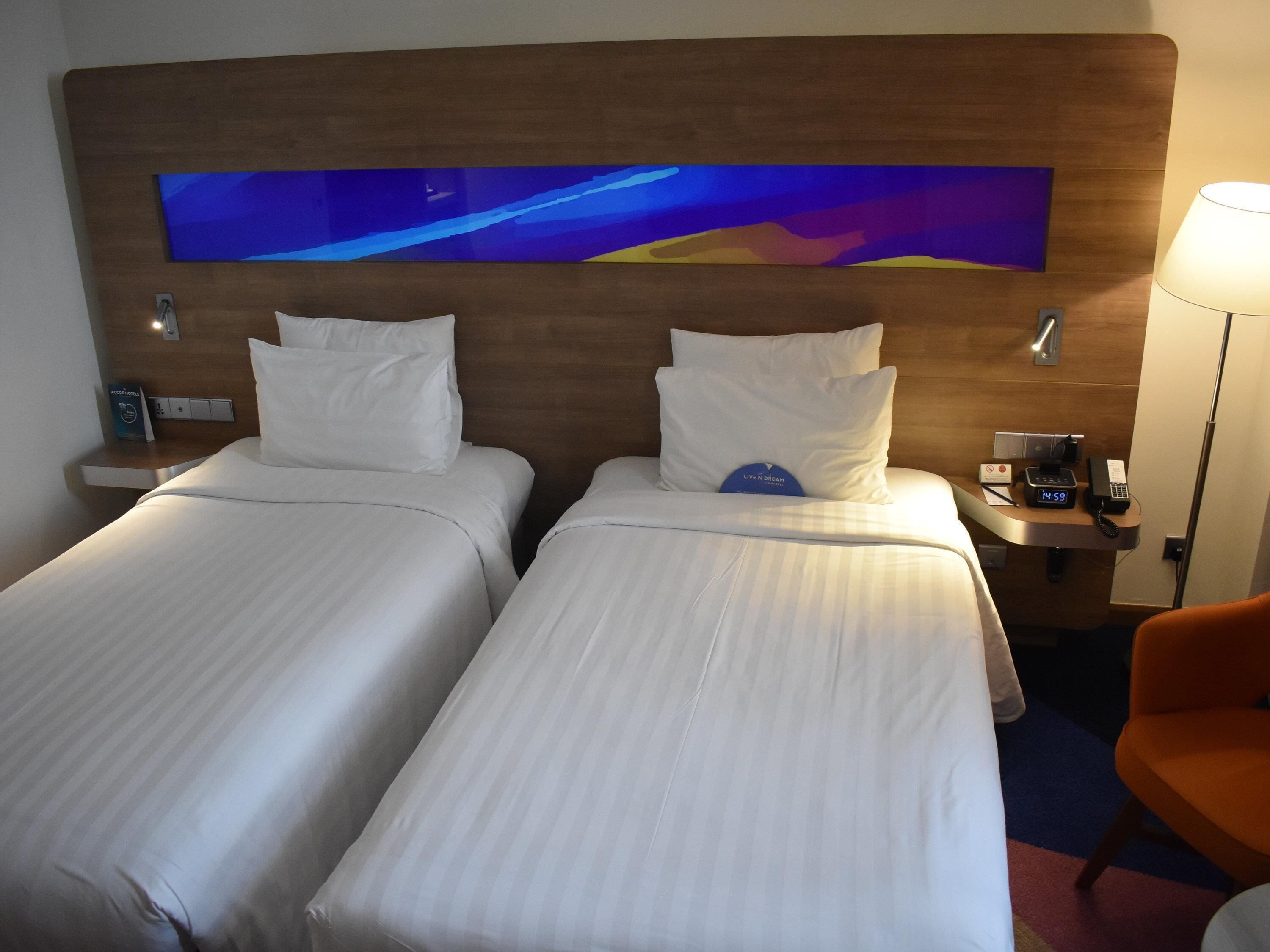 Chambre Supérieure, 2 lits une place