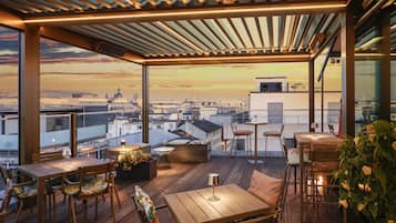 Rooftop bar
