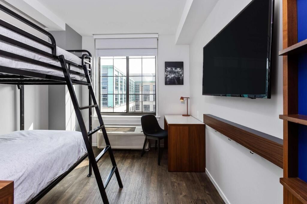 In-room safe, desk, laptop workspace, blackout drapes