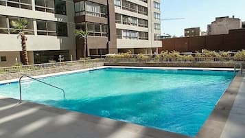Indoor pool, seasonal outdoor pool