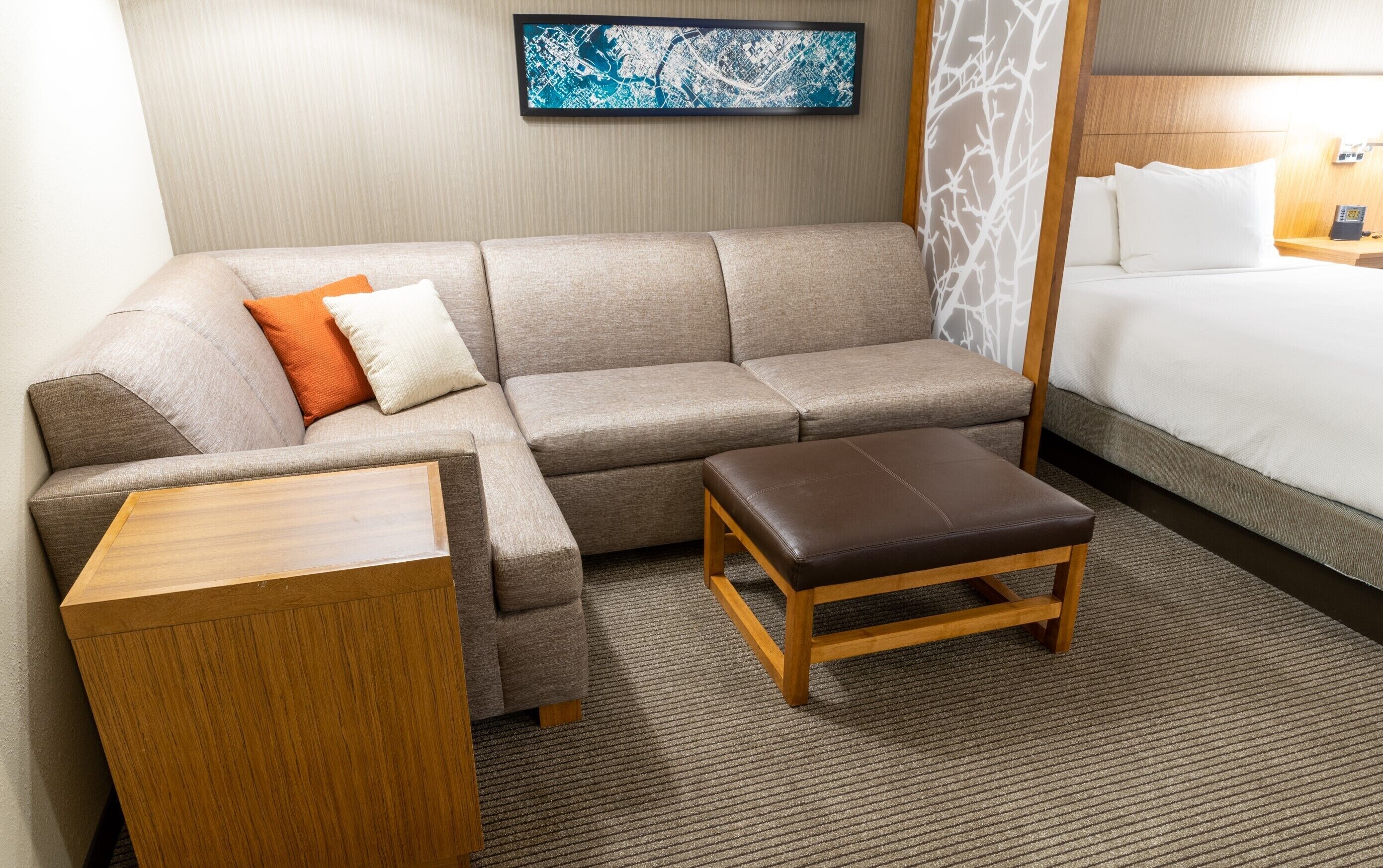 50-inch led tv with satellite channels, tv, ipod dock