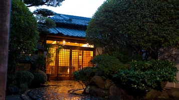 Front of property - evening/night