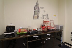 Petit déjeuner à emporter compris tous les jours