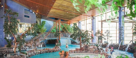 2 indoor pools, outdoor pool