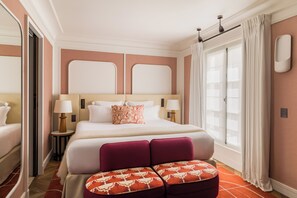 Superior kamer | Luxe beddengoed, een gratis minibar, een kluis op de kamer