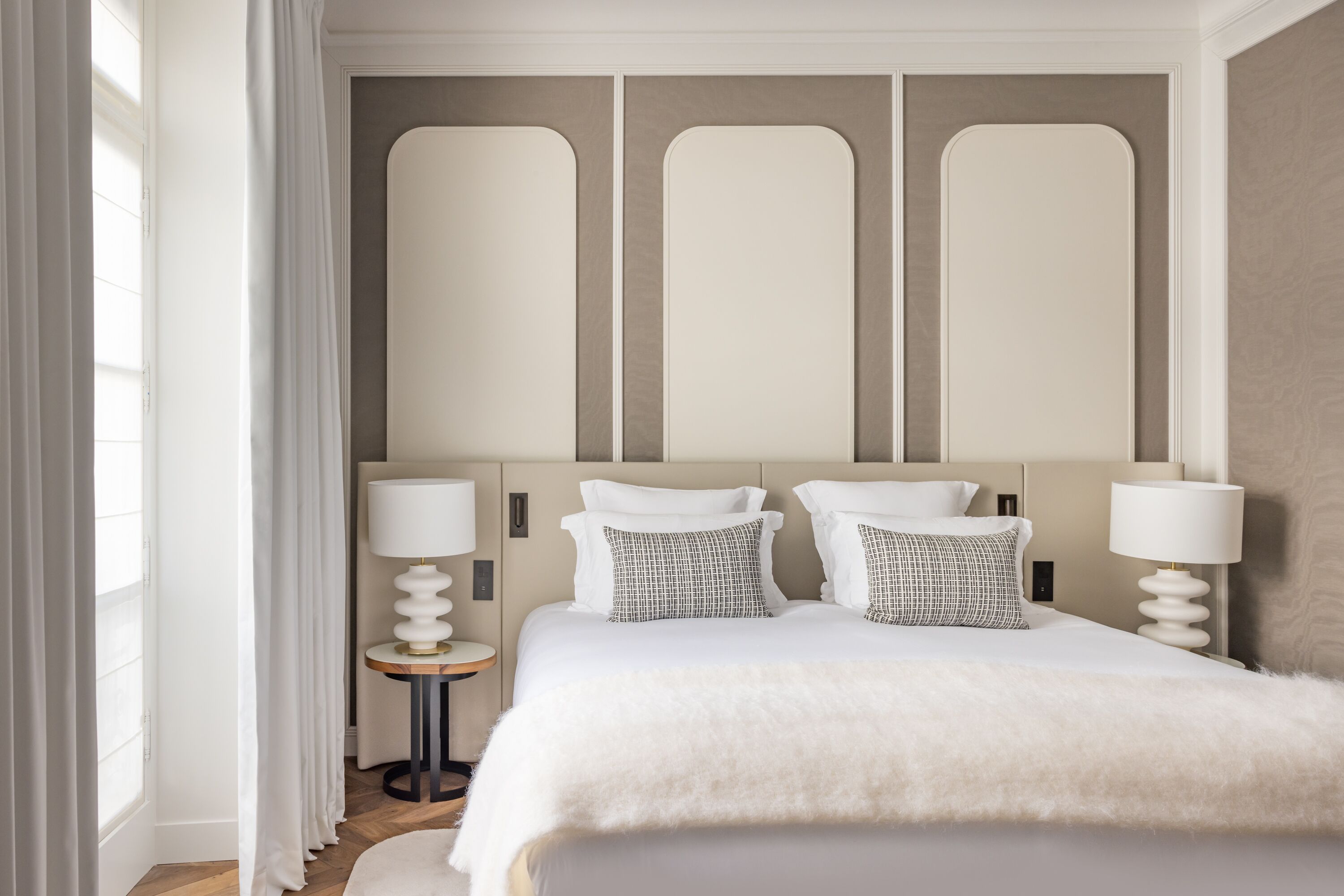 premium bedding, free minibar, in-room safe, individually decorated