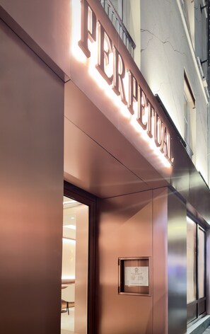 Front of property – evening/night