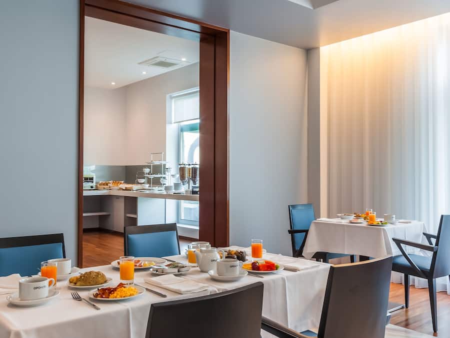 Daily self-service breakfast (EUR 14.5 per person)