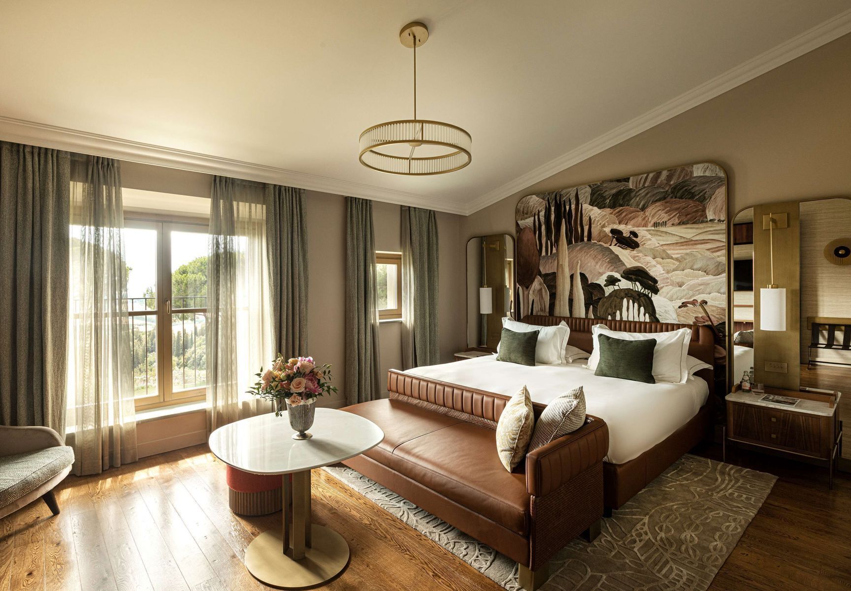 Ropa de cama hipoalergénica, edredón y minibar 