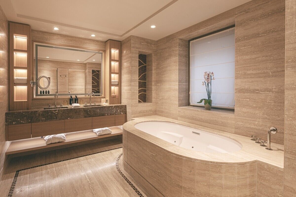 shower, free toiletries, hair dryer, bathrobes