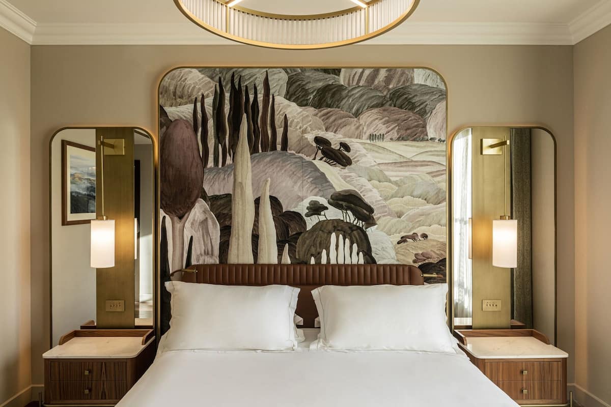 Ropa de cama hipoalergénica, edredón y minibar