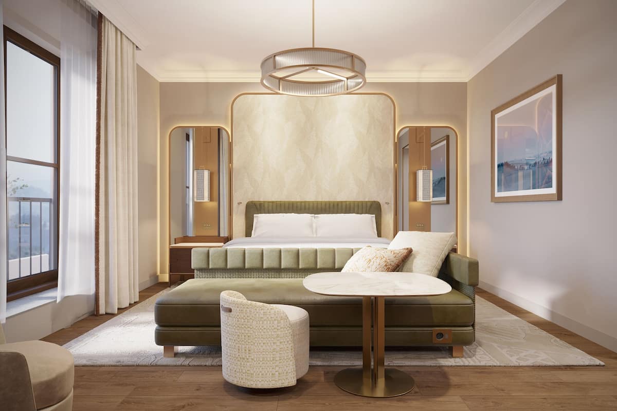 Ropa de cama hipoalergénica, edredón y minibar