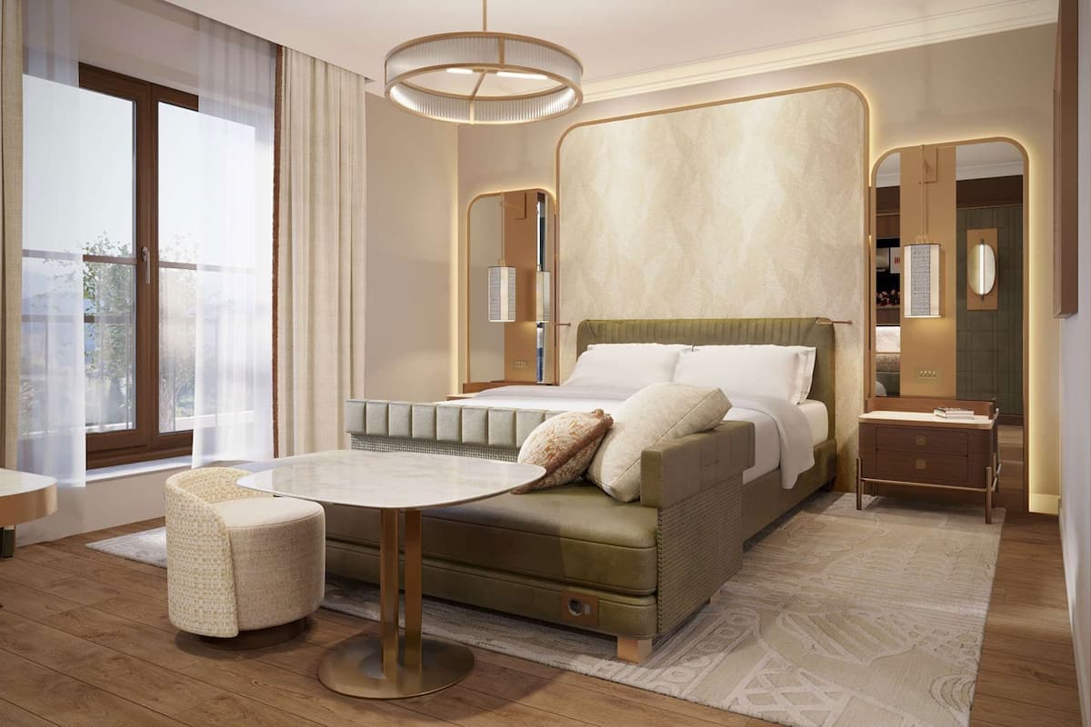 Ropa de cama hipoalergénica, edredón y minibar