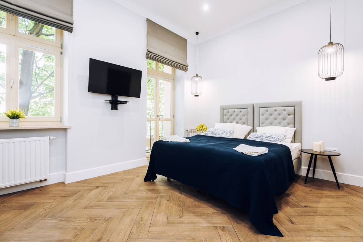 Studio, privat bad ( 27 ) | Strykejern/-brett, barnesenger og wi-fi (inkludert)